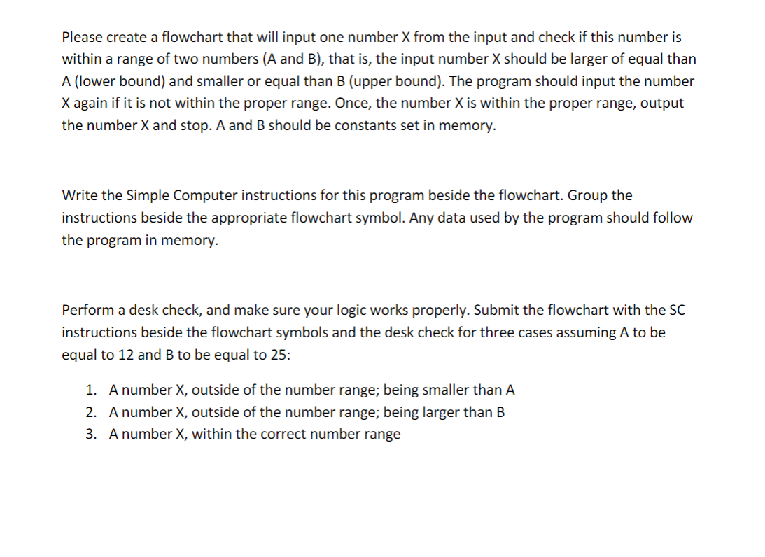 Can anyone help me with making a flowchart to | Chegg.com
