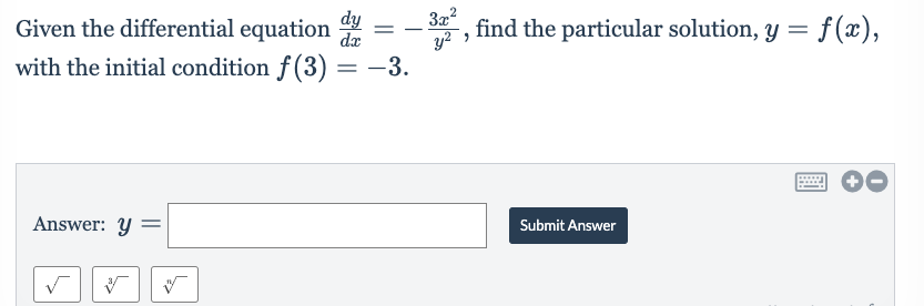 Solved 2 Consider the differential equation dy (3y+1) with a | Chegg.com