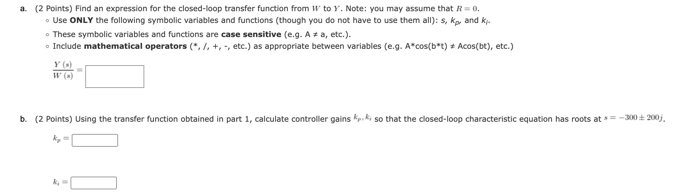 Solved 5.3 The DC motor speed control system shown below is