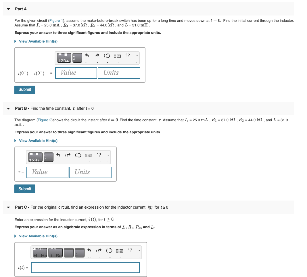 Solved Hi! I need help with part A,B and C. I've tried part | Chegg.com