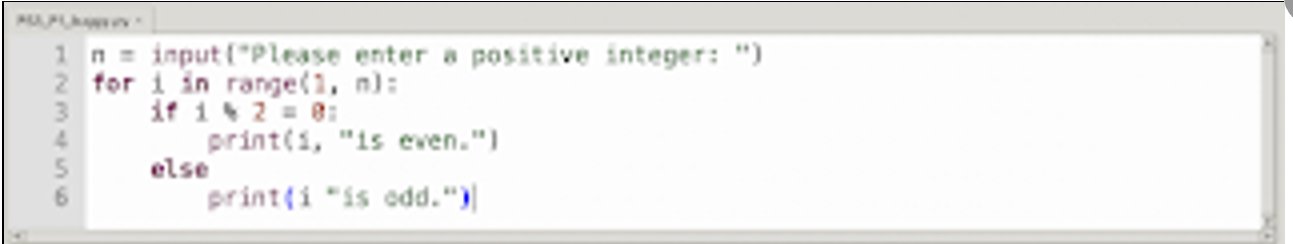Solved For this problem, you are given a piece of code that | Chegg.com