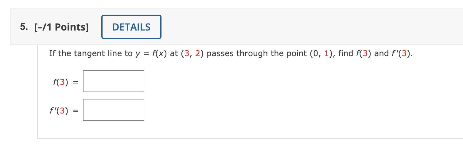 Solved 6 [ 1 Points] Details If F X 9x2 X3 Find