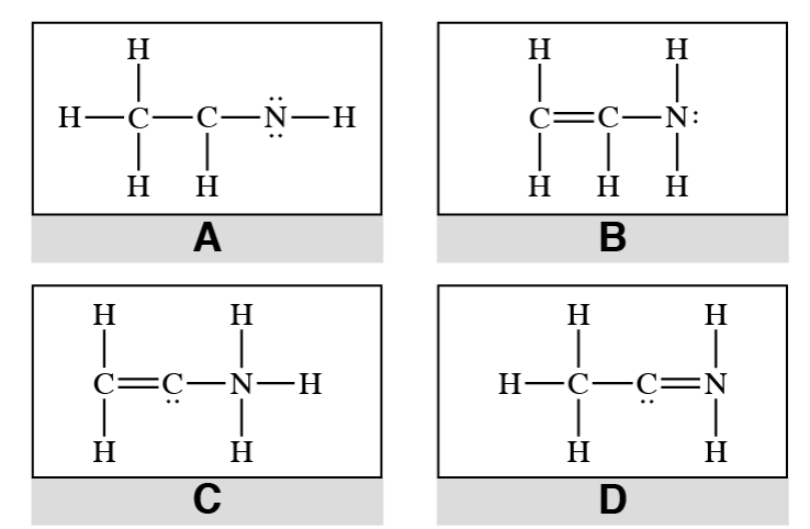 Solved Which of the following structures is the most likely | Chegg.com