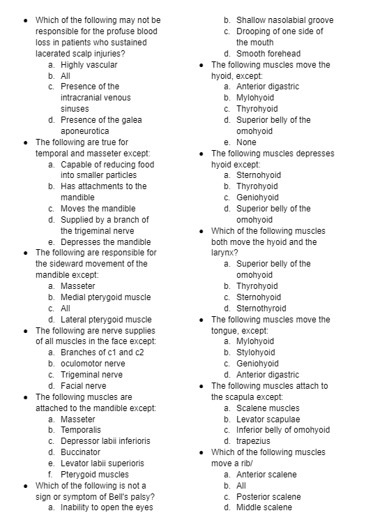 Solved • Fan shaped muscle arising from the inferior