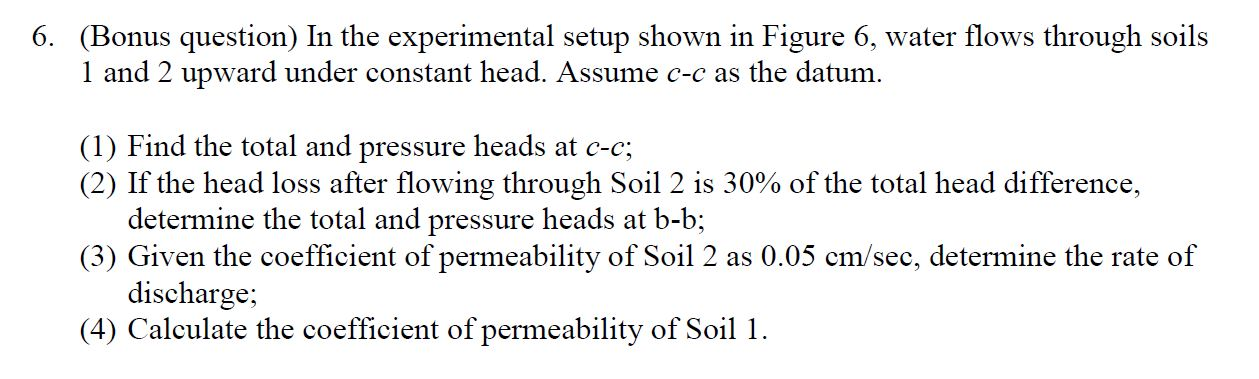 Solved 6. (Bonus question) In the experimental setup shown | Chegg.com