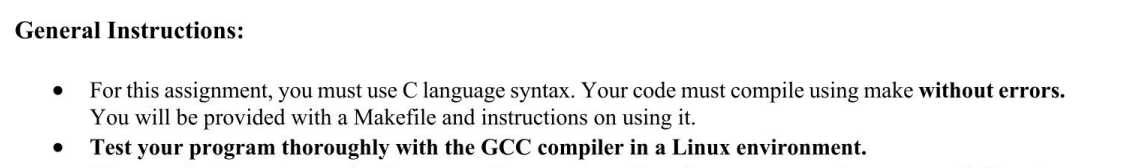 Solved General Instructions: - For this assignment, you must | Chegg.com
