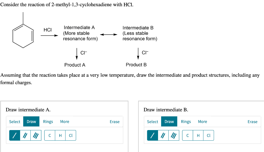 Solved Consider the reaction of 2-methyl-1,3-cyclohexadiene | Chegg.com