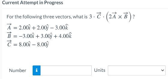 Solved Current Attempt in Progress For the following three | Chegg.com