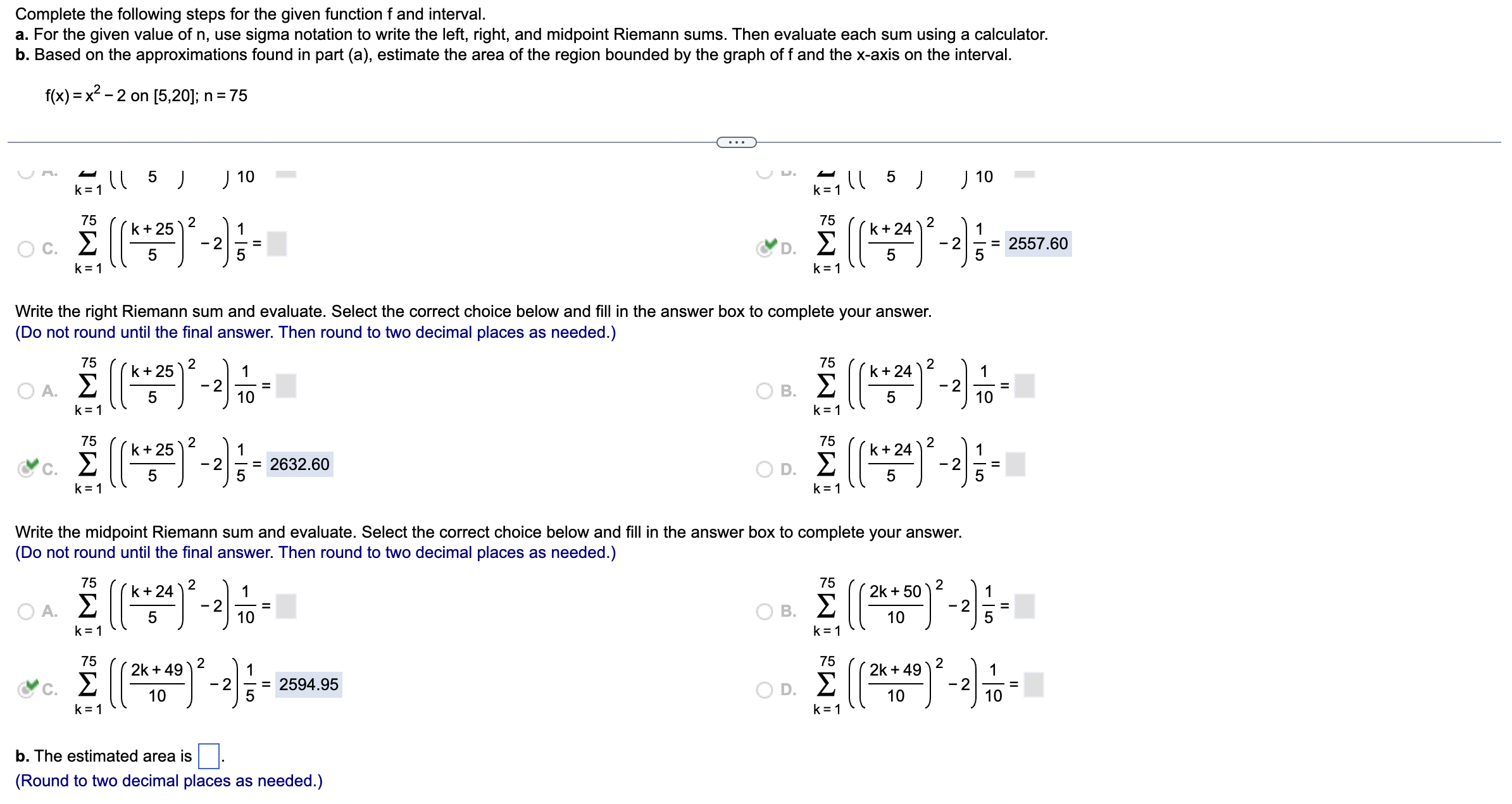 Solved Complete the following steps for the given function f | Chegg.com