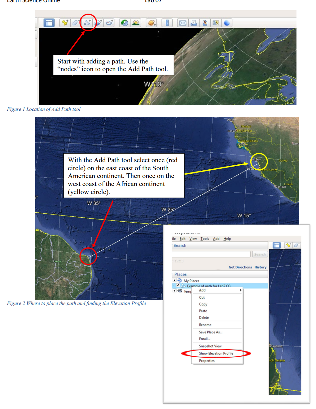 Earth Science Online Lab 07 Introduction to Plate