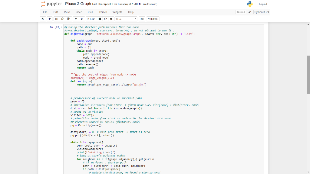 ASAP (Python code) what is the time complexity | Chegg.com