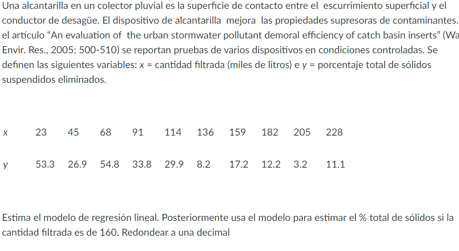 Una alcantarilla en un colector pluvial es la superficie de contacto entre el escurrimiento superficial y el conductor de des