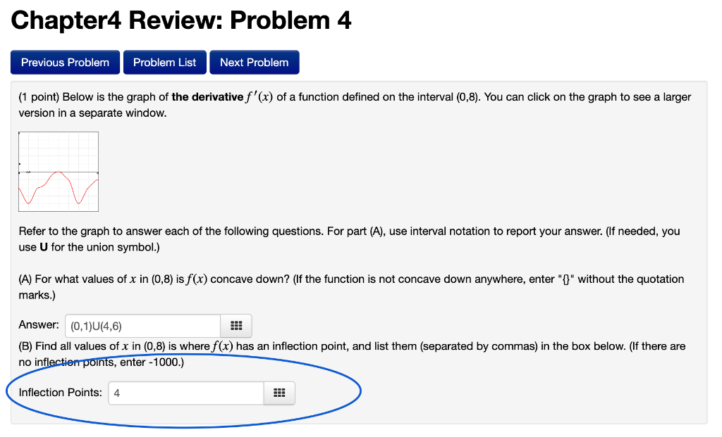 Solved Chapter4 Review: Problem 4 Previous Problem Problem | Chegg.com