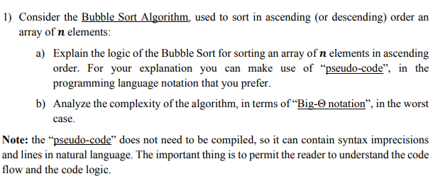 Bubble Sort - Fully Understood (Explained with Pseudocode)