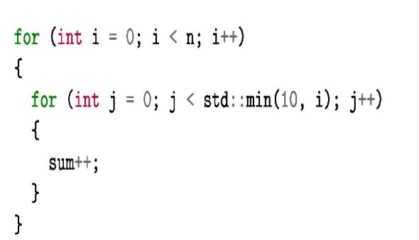 Solved For each of the following code snippets, give both of | Chegg.com