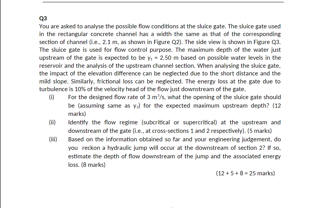 Solved Q3 You Are Asked To Analyse The Possible Flow | Chegg.com