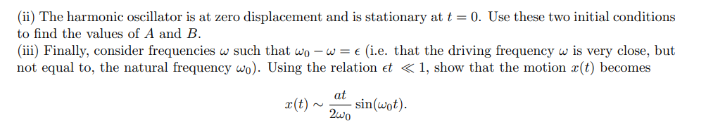 Solved Variation of Parameters 6. [25 points] A simple | Chegg.com