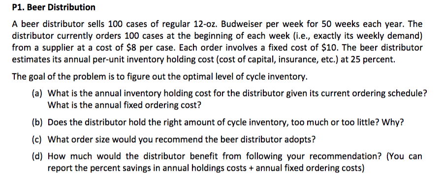 solved-p1-beer-distribution-a-beer-distributor-sells-100-chegg