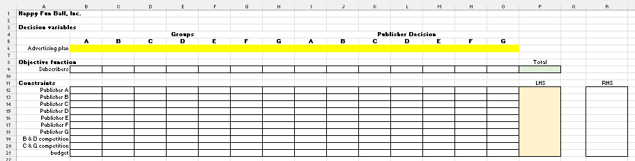 Solved Fill out this excel model and use solver to solve it | Chegg.com