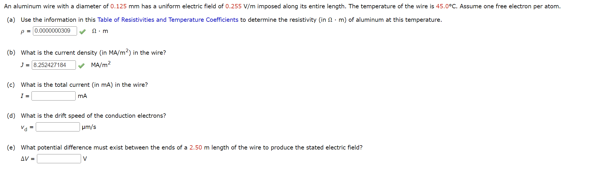 Solved (a) Use the information in this Table of | Chegg.com