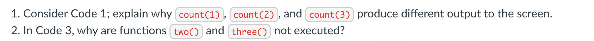 Solved Write code snippets to do the following. You should | Chegg.com