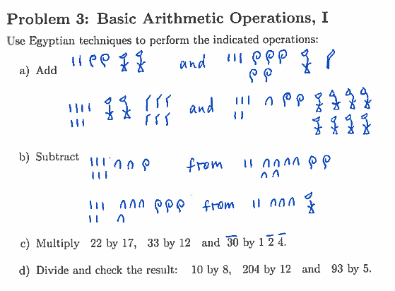 Solved Problem 3: Basic Arithmetic Operations, I Use | Chegg.com