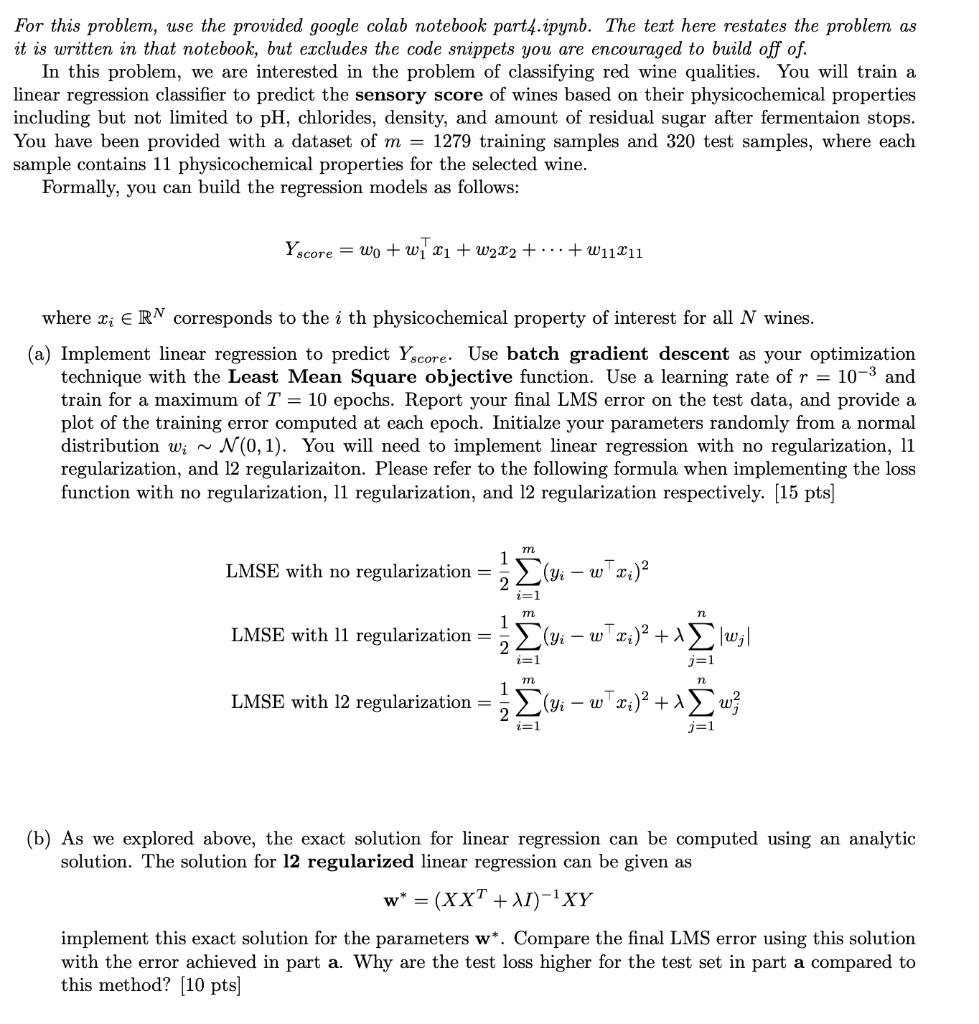 Solved CAN YOU SOLVE BOTH PARTS WITH ACTUAL CODE IN GOOGLE | Chegg.com