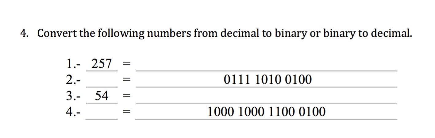 Write the following numbers