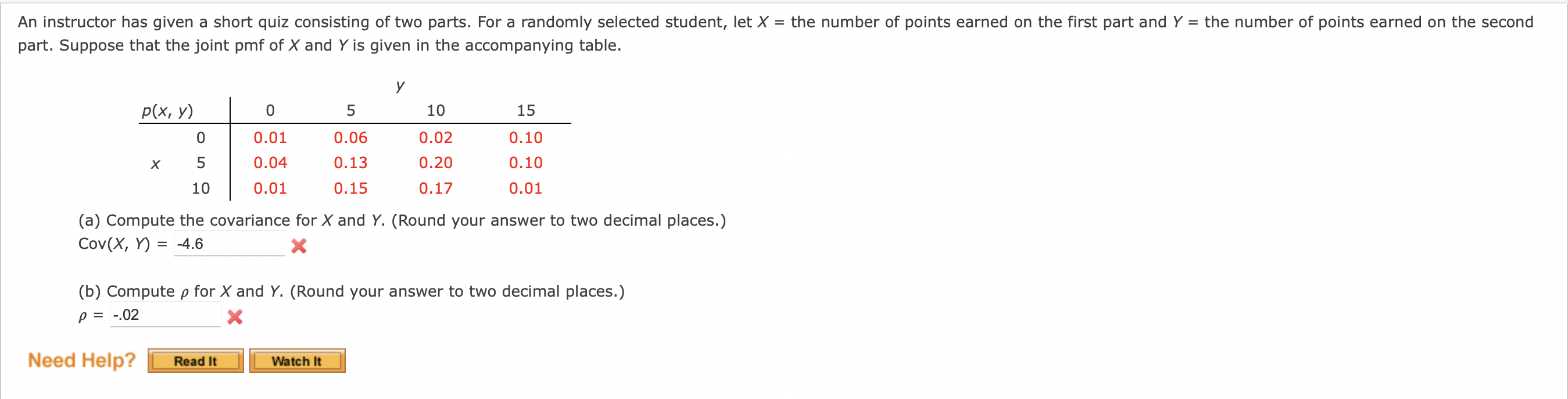 Solved An Instructor Has Given A Short Quiz Consisting Of | Chegg.com