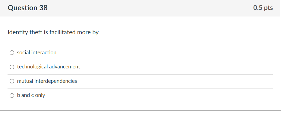 Solved Question 37 0.5 pts Which of the following are | Chegg.com