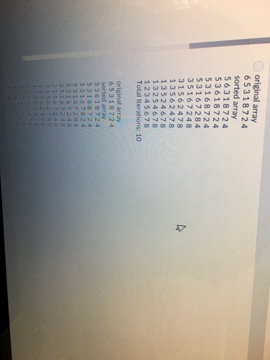 Solved Assume that we are using bubble sort algorithm to | Chegg.com