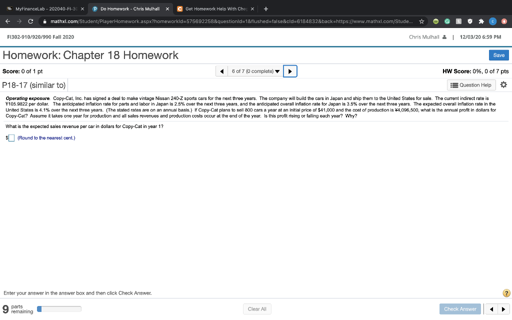 Myfinancelab answers chapter 1 image