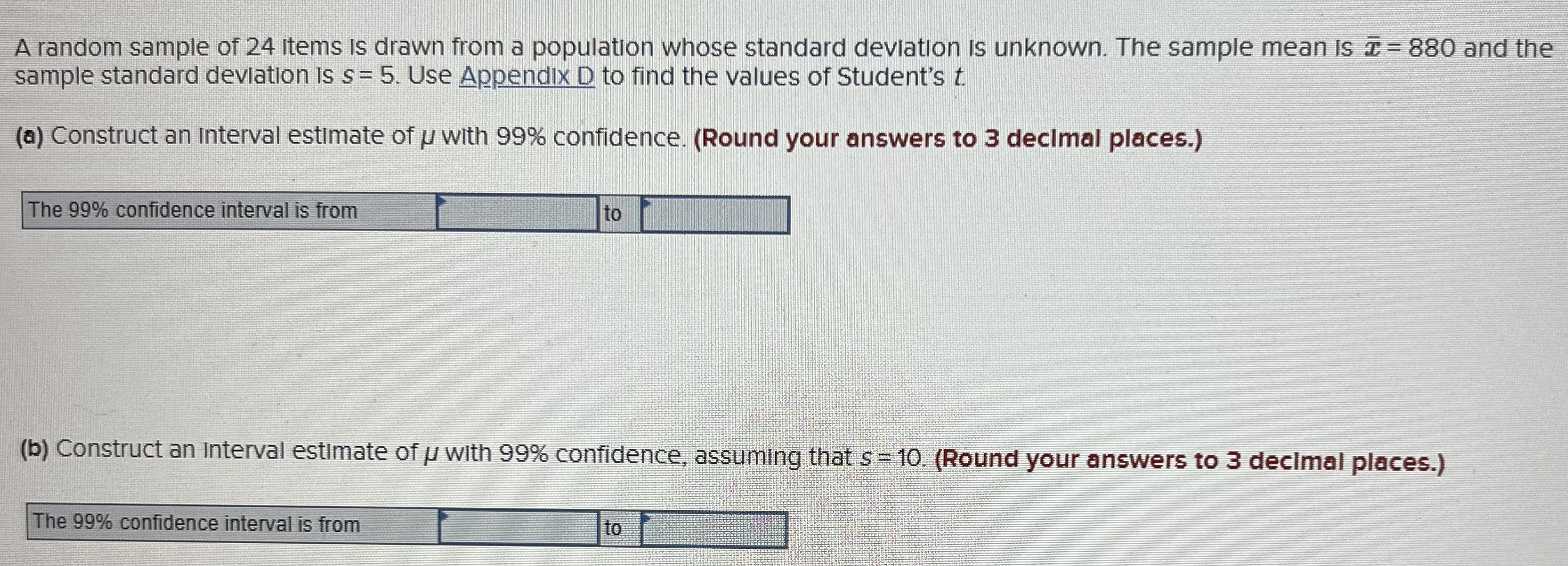Solved A random sample of 24 items is drawn from a | Chegg.com
