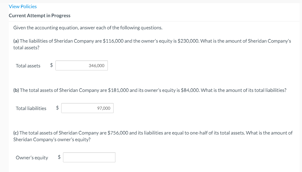 Solved Not affecting owner's equity Owner's drawings Not