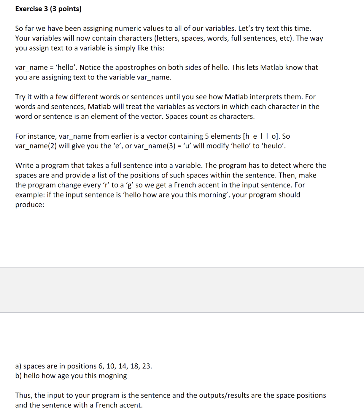 Solved So far we have been assigning numeric values to all | Chegg.com