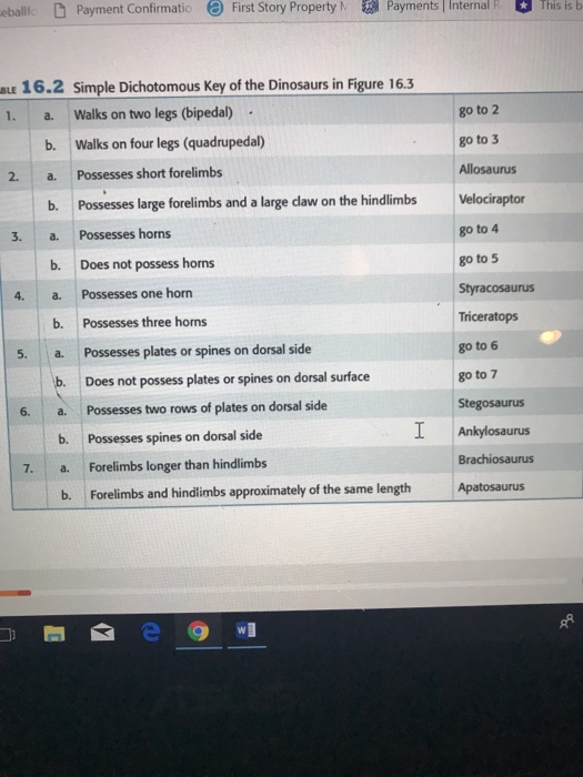 Solved I need a dichotomous key for these insects in the box | Chegg.com