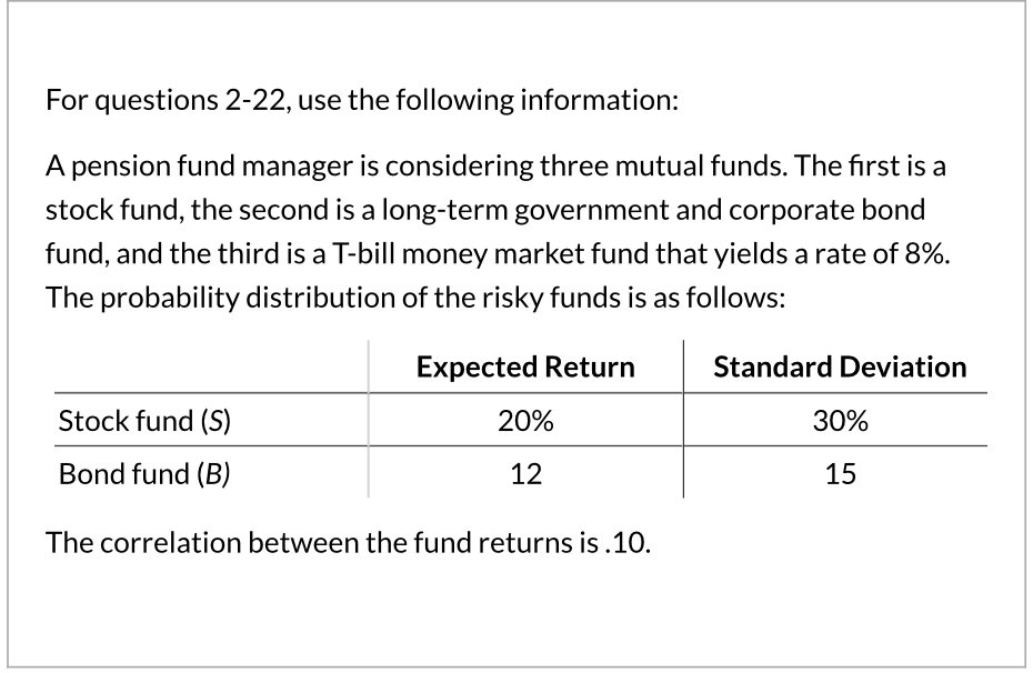 Solved 5. Tabulate And Draw The Investment Opportunity Set | Chegg.com