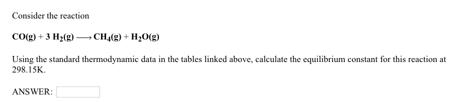 Solved Consider the reaction 2HBr(g)-H2(g) + Br2l) Using the | Chegg.com