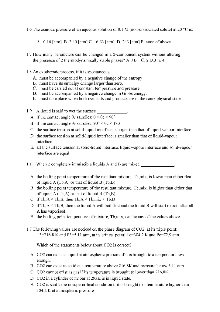 Solved Question One Choose Correct Answer 40 Marks 5280