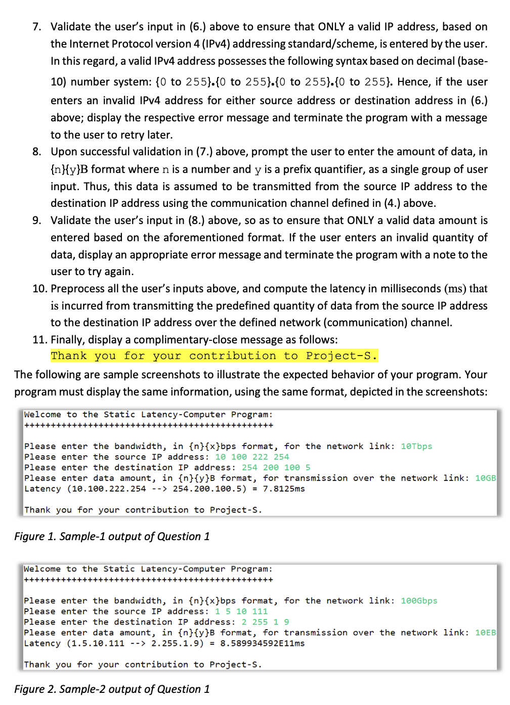 Solved Question 1 (7pts): Static Latency-Computer Program | Chegg.com