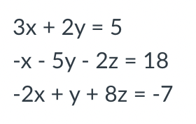 Solved PYTHON PROGRAMMING: Solve the following system of | Chegg.com