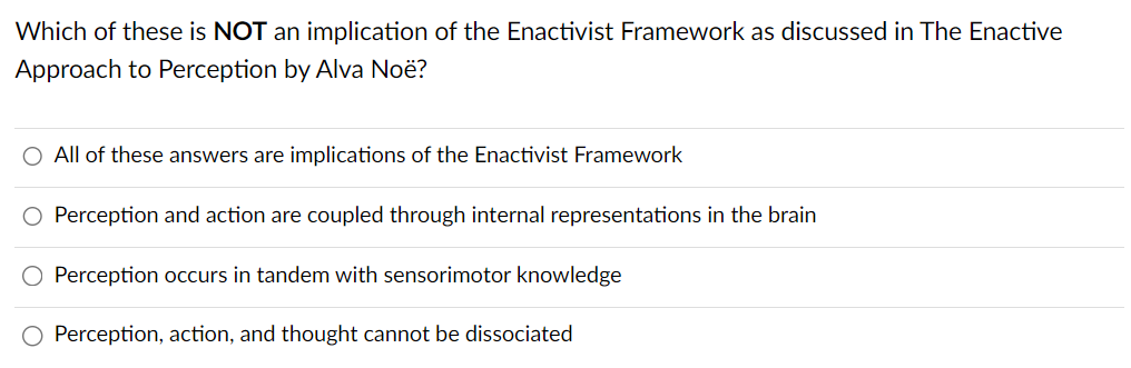 Solved Which of these is NOT an implication of the | Chegg.com