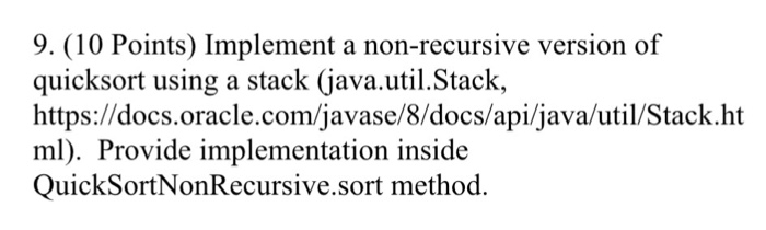 Solved eB import java.utii.stack s public class | Chegg.com
