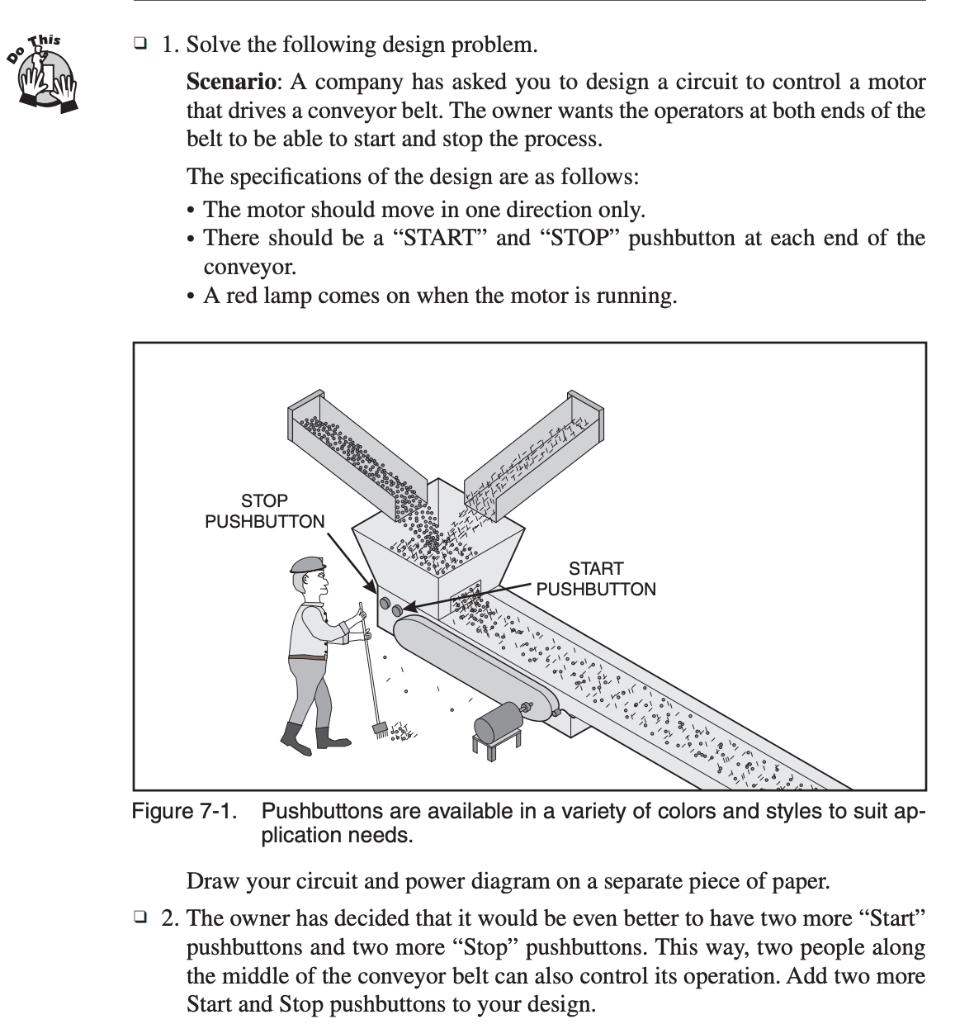 Solved 1. Solve The Following Design Problem. Scenario: A | Chegg.com