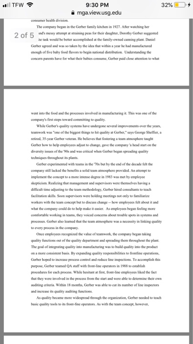 Solved Please read the following case study on the company | Chegg.com
