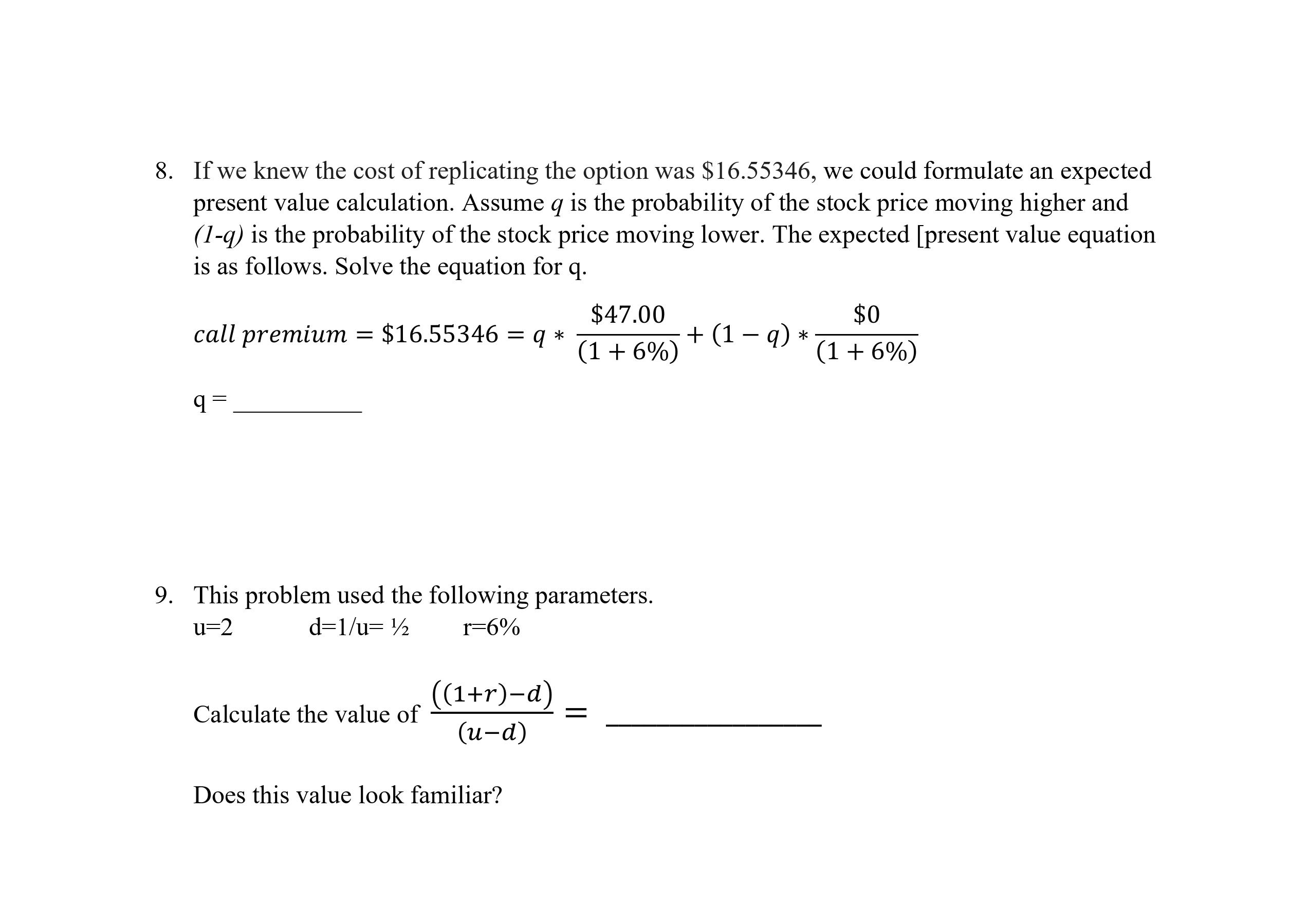 Solved Please help with 8 ﻿and 9 | Chegg.com