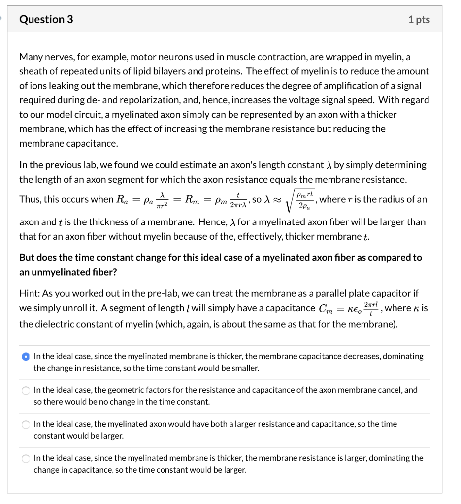 Solved Question 3 1 pts Many nerves, for example, motor | Chegg.com