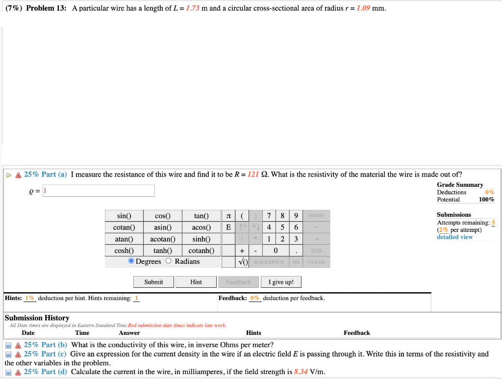 solved-7-problem-13-a-particular-wire-has-a-length-of-l-chegg