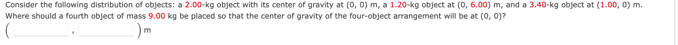 Solved Consider the following distribution of objects: a | Chegg.com