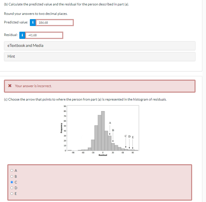 Solved Height and Weight Using the data in StudentSurvey, we | Chegg.com